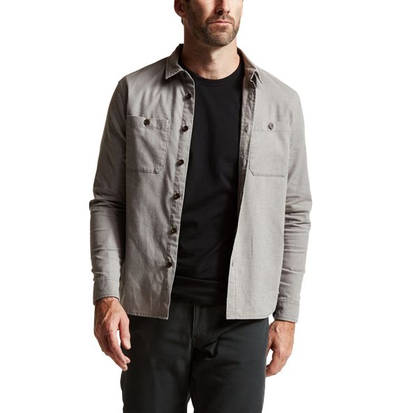 Camisas Sitka Ambary LS Hombre Gris | 8953PYGBZ