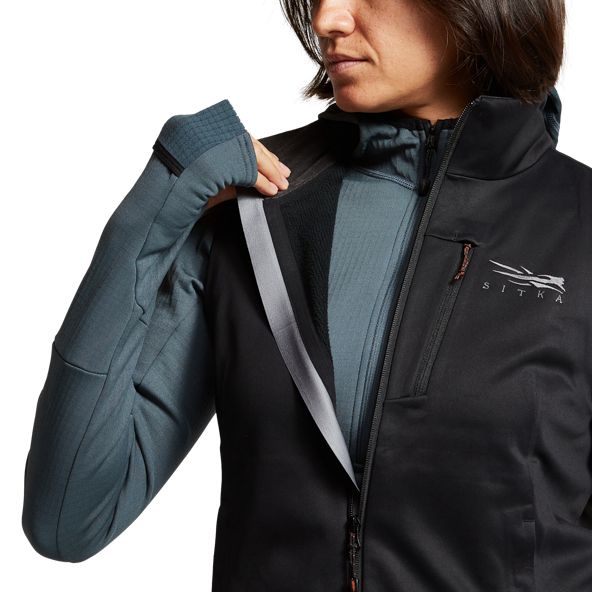 Chalecos Sitka Jetstream Mujer Negras | 4723NJRQI