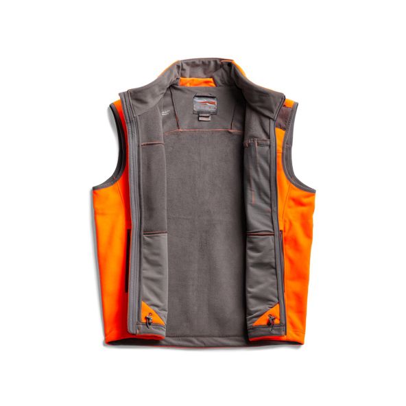 Chalecos Sitka Stratus Hombre Naranjas | 7586WHCMR