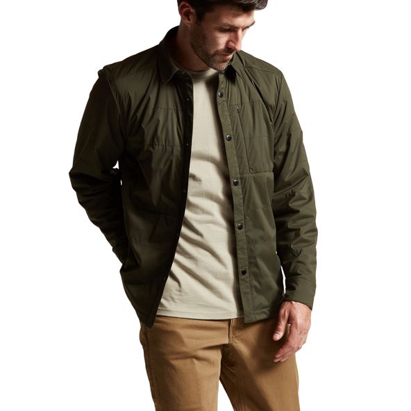 Chaquetas Sitka Canyon Hombre Verde | 4158ATPEX