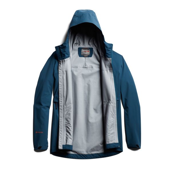 Chaquetas Sitka Dew Point Hombre Azules | 0652SIBMD