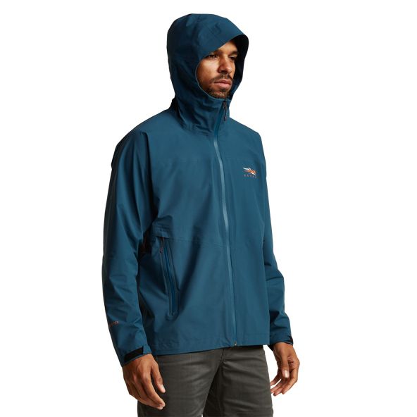 Chaquetas Sitka Dew Point Hombre Azules | 0652SIBMD