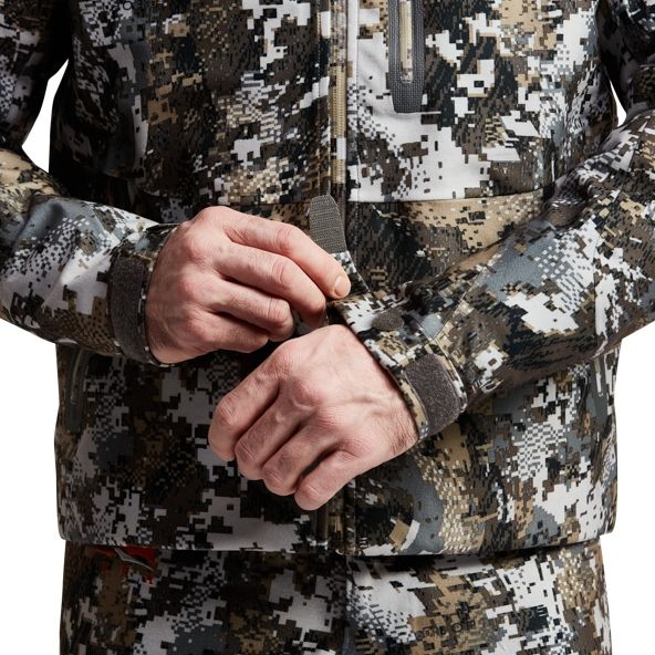 Chaquetas Sitka Downpour Hombre Camuflaje | 3159CWVQJ