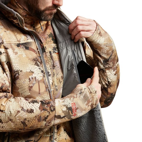 Chaquetas Sitka Duck Oven Hombre Camuflaje | 0416XYSVW