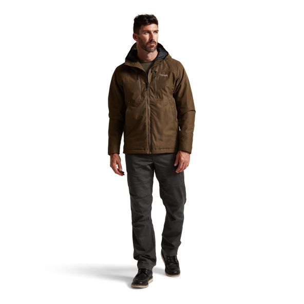 Chaquetas Sitka Grindstone Trabajo Hombre Marrones | 4907BUSXH