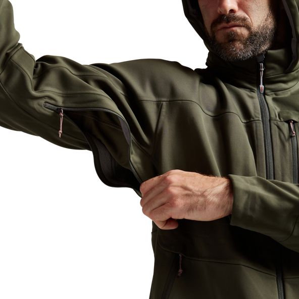 Chaquetas Sitka Jetstream Hombre Verde | 1563XDIFE