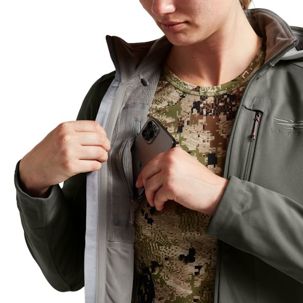 Chaquetas Sitka Jetstream Mujer Gris | 2514APFVE