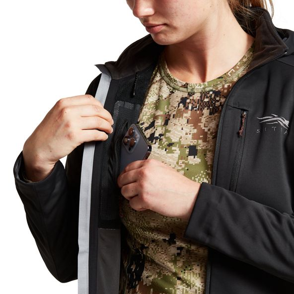 Chaquetas Sitka Jetstream Mujer Negras | 9351SFNAP