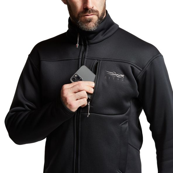 Chaquetas Sitka Traverse Hombre Negras | 6537NWRQJ