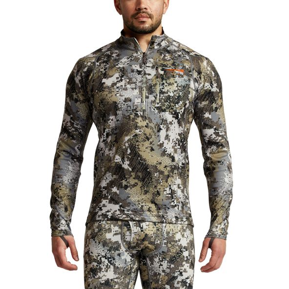 Fleece Sitka Core Midweight Zip-T Hombre Camuflaje | 2814SKMRL