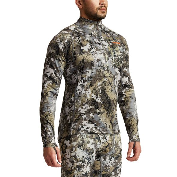 Fleece Sitka Core Midweight Zip-T Hombre Camuflaje | 2814SKMRL