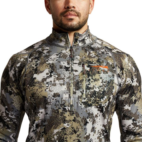 Fleece Sitka Core Midweight Zip-T Hombre Camuflaje | 2814SKMRL