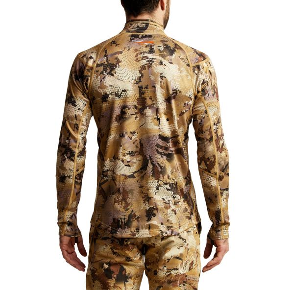 Fleece Sitka Core Midweight Zip-T Hombre Camuflaje | 5260HVOXB