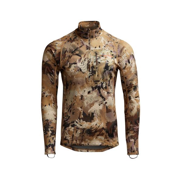 Fleece Sitka Core Midweight Zip-T Hombre Camuflaje | 5260HVOXB