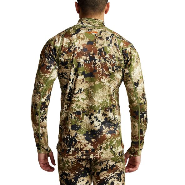 Fleece Sitka Core Midweight Zip-T Hombre Camuflaje | 7324ZYETG