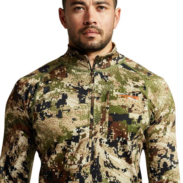 Fleece Sitka Core Midweight Zip-T Hombre Camuflaje | 7324ZYETG