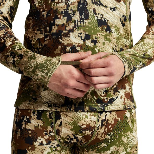 Fleece Sitka Core Midweight Zip-T Hombre Camuflaje | 7324ZYETG