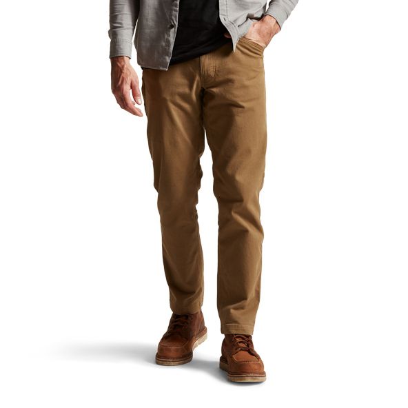 Pantalones Sitka Harvester Hombre Marrones | 4302DKOPJ