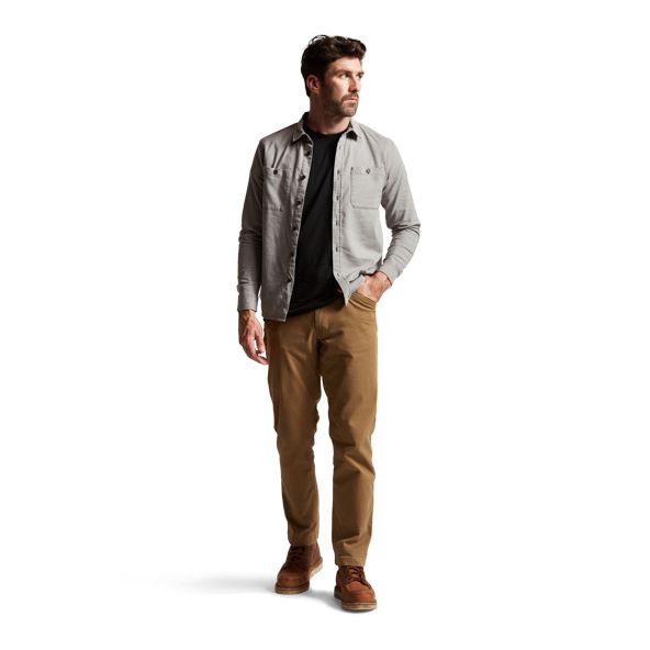 Pantalones Sitka Harvester Hombre Marrones | 4302DKOPJ