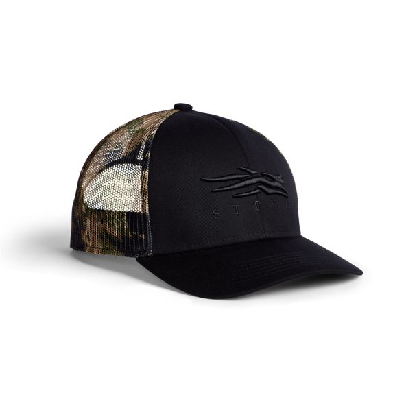 Sombreros Sitka Icon Subalpine Mid Pro Trucker Mujer Negras | 2678VHYJQ