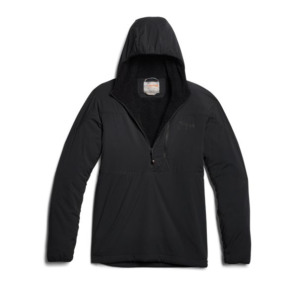 Sudadera Con Capucha Sitka Ambient Hombre Negras | 5130PBYCI