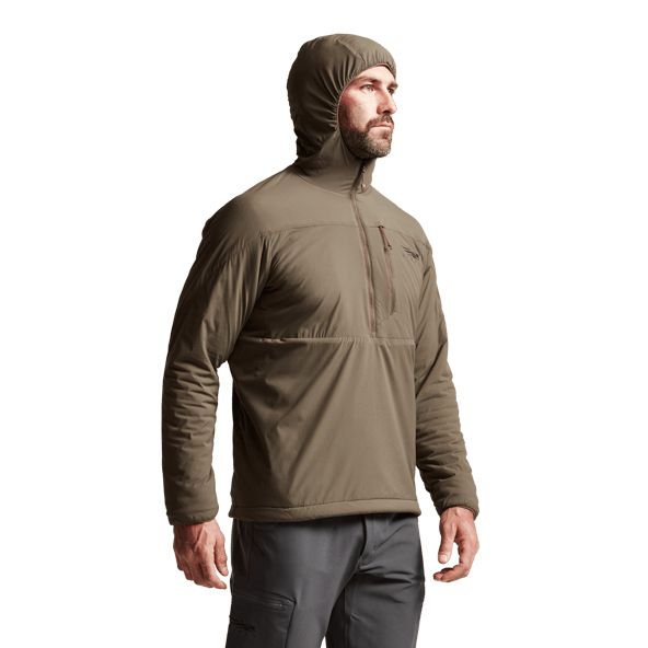 Sudadera Con Capucha Sitka Ambient Hombre Verde | 7132GQSYK