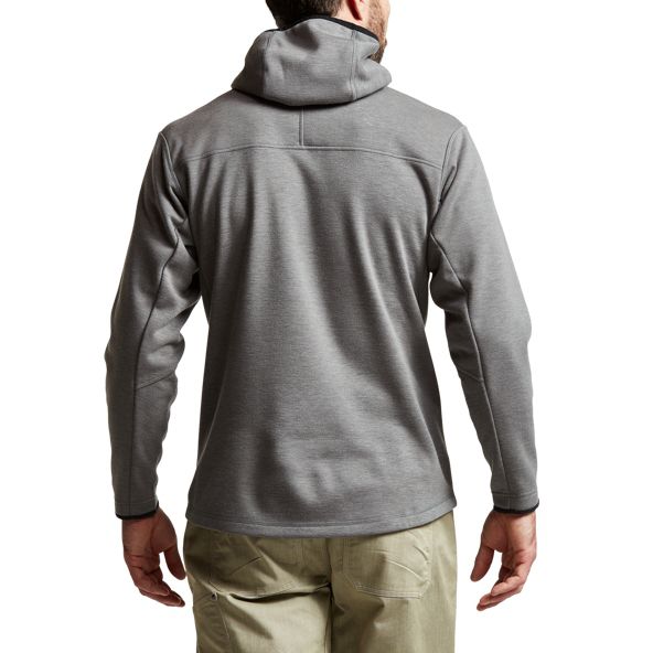 Sudadera Con Capucha Sitka Camp Hombre Gris | 0475TYBFH