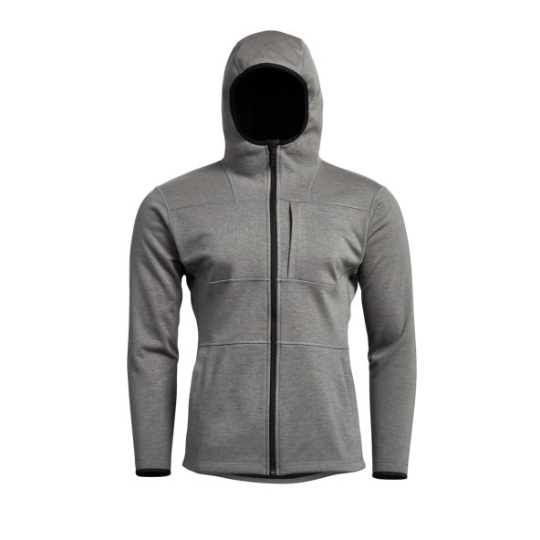 Sudadera Con Capucha Sitka Camp Hombre Gris | 0475TYBFH