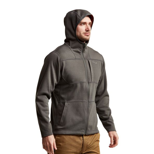 Sudadera Con Capucha Sitka Camp Hombre Gris | 5612XNZLR