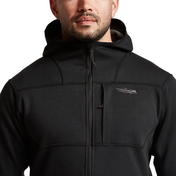 Sudadera Con Capucha Sitka Camp Hombre Negras | 7896TMLHD