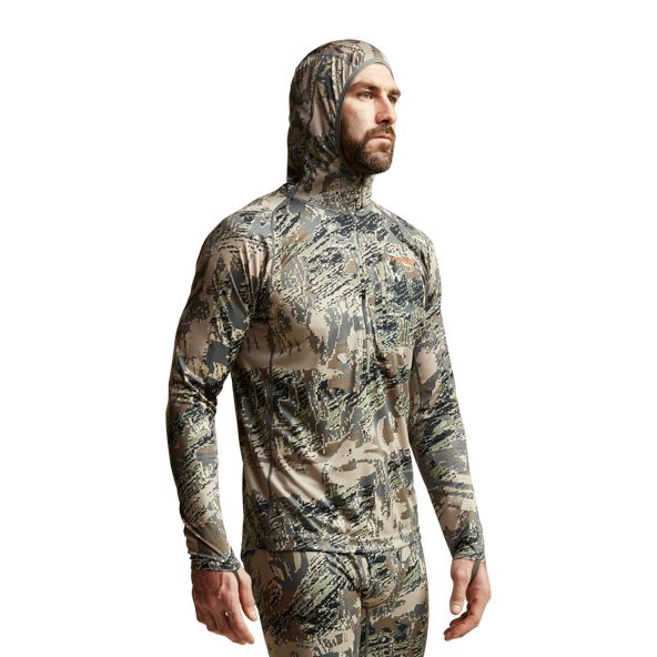 Sudadera Con Capucha Sitka Core Ligeros Hombre Camuflaje | 8601TSJCB