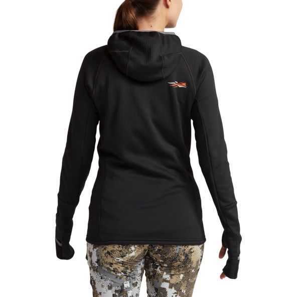 Sudadera Con Capucha Sitka Fanatic Mujer Negras | 1736OAMHG