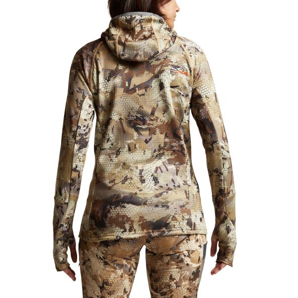 Sudadera Con Capucha Sitka Fanatic Mujer Camuflaje | 4750OMDFP