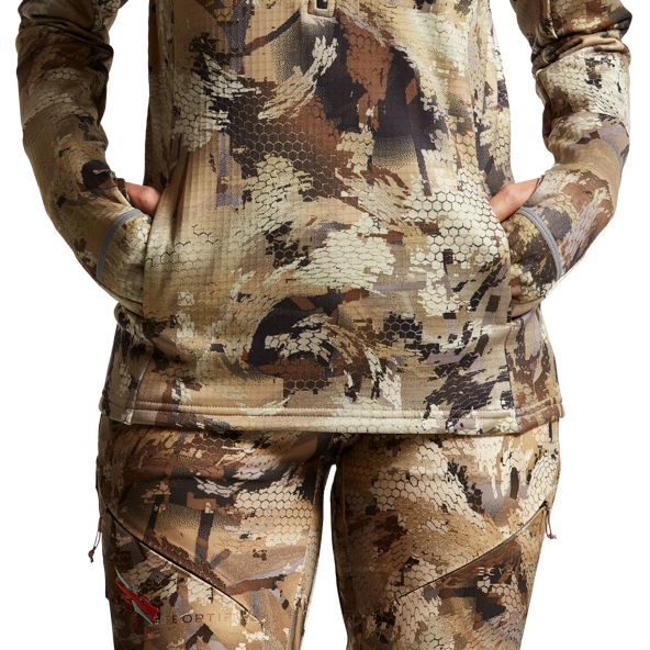 Sudadera Con Capucha Sitka Fanatic Mujer Camuflaje | 4750OMDFP