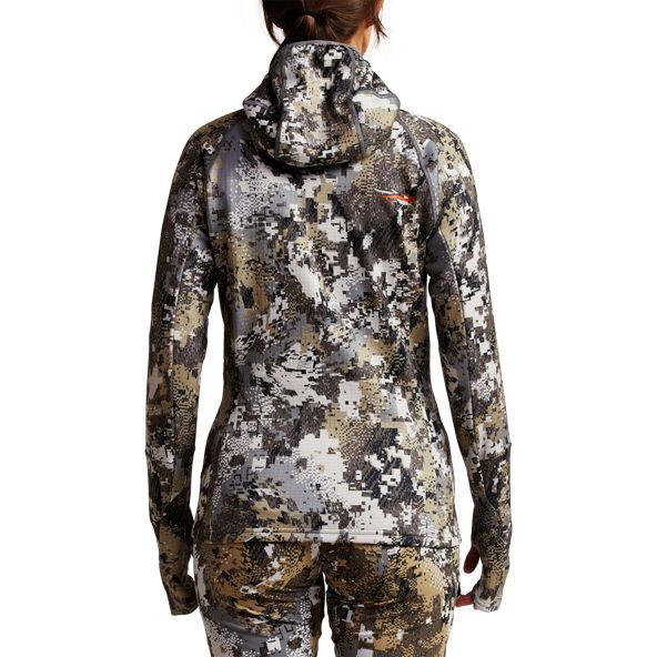 Sudadera Con Capucha Sitka Fanatic Mujer Camuflaje | 4936SIVEJ