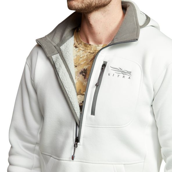 Sudadera Con Capucha Sitka Gradient Hombre Blancas | 3085GPXLB