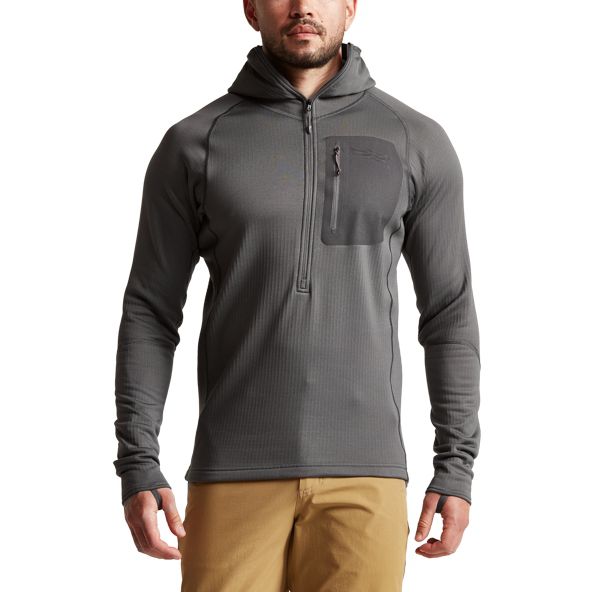 Sudadera Con Capucha Sitka Heavyweight Hombre Gris | 7198SQLPO