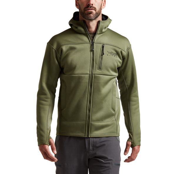 Sudadera Con Capucha Sitka Traverse Hombre Verde Oliva | 5742DZPJO