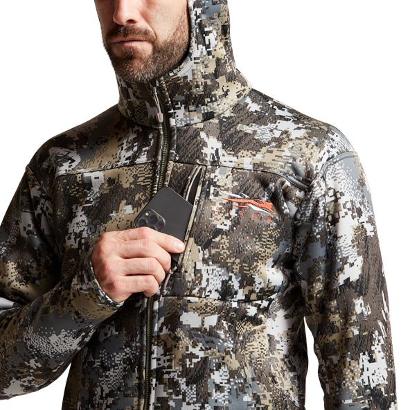 Sudadera Con Capucha Sitka Traverse Hombre Camuflaje | 7318VWLMT