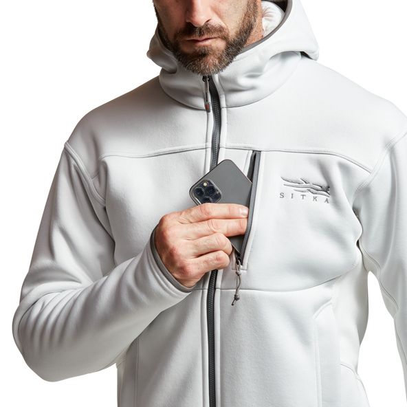 Sudadera Con Capucha Sitka Traverse Hombre Blancas | 9376DAYRI