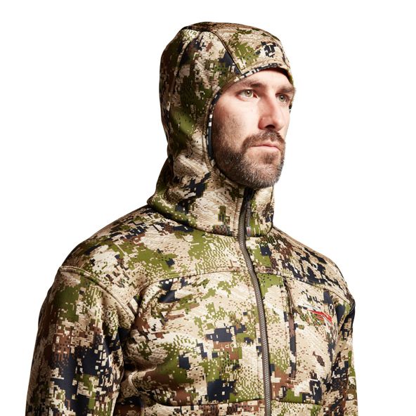 Sudadera Con Capucha Sitka Traverse Hombre Camuflaje | 9475YHXSR