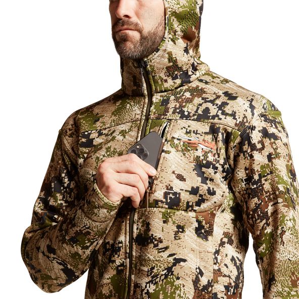 Sudadera Con Capucha Sitka Traverse Hombre Camuflaje | 9475YHXSR