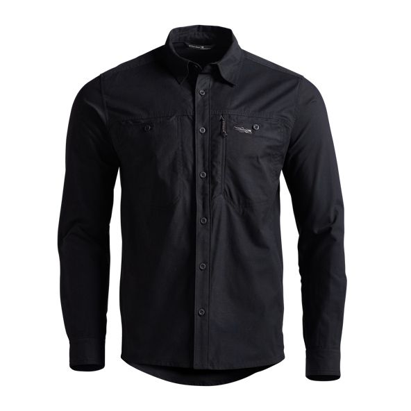 Camisas Sitka Harvester Hombre Negras | 8106FHPJI