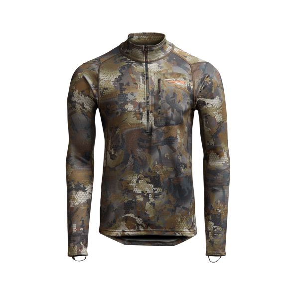 Fleece Sitka Core Midweight Zip-T Hombre Camuflaje | 9186BRGCO